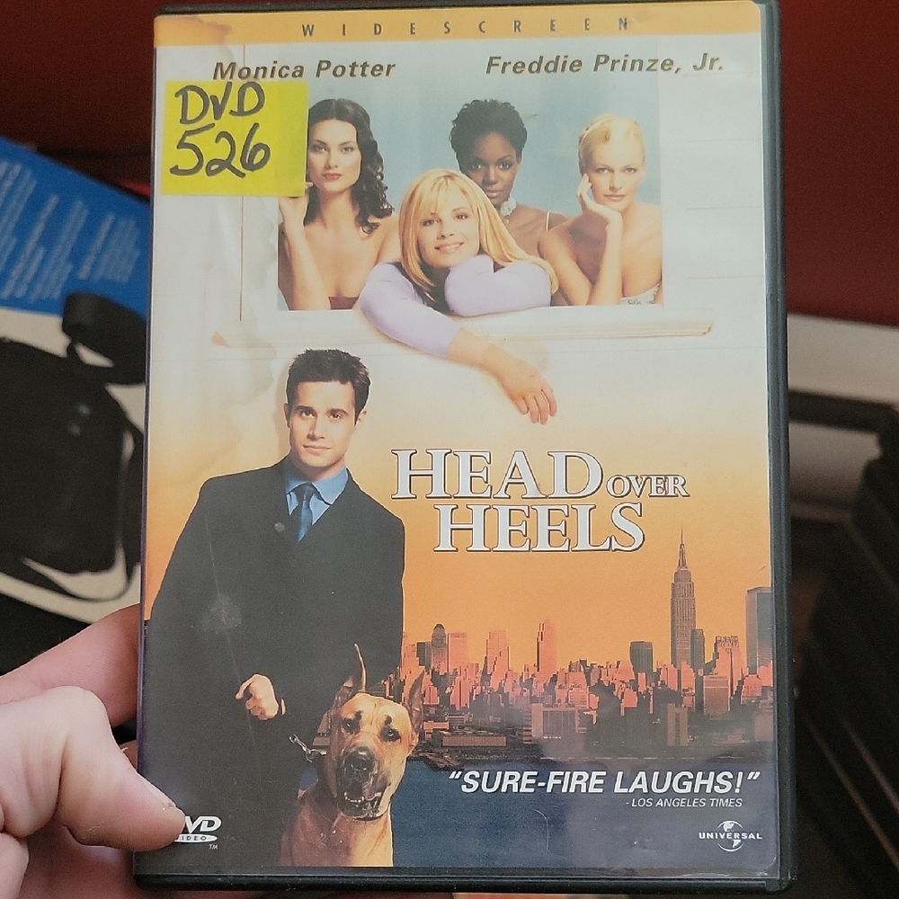 Universal Head Over Heels DVD - Multicolor Cover